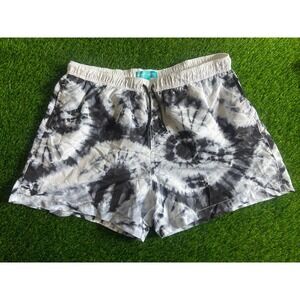 Happy Hour Men's Tie-Dye Board Short Swim Trunk Size XXL EUC